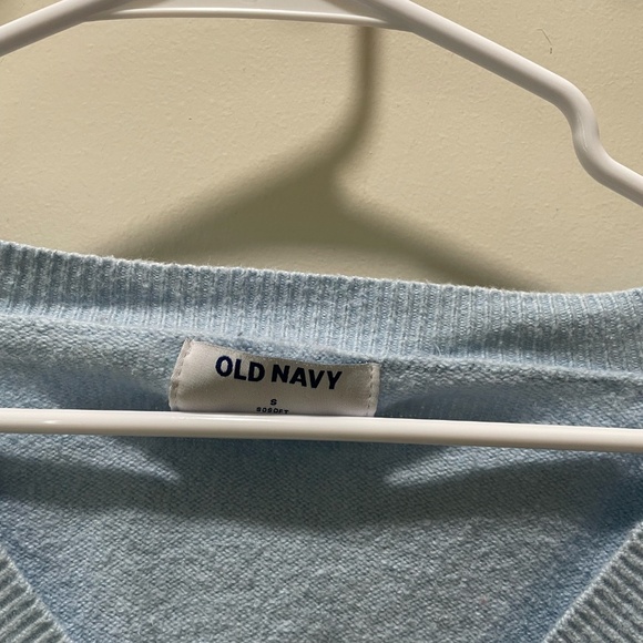 Light Blue v-neck Old Navy Sweater (S) - Picture 3 of 3